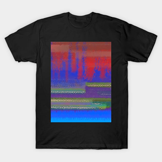 Tropical Jungle Abstraction T-Shirt by Urban_Vintage